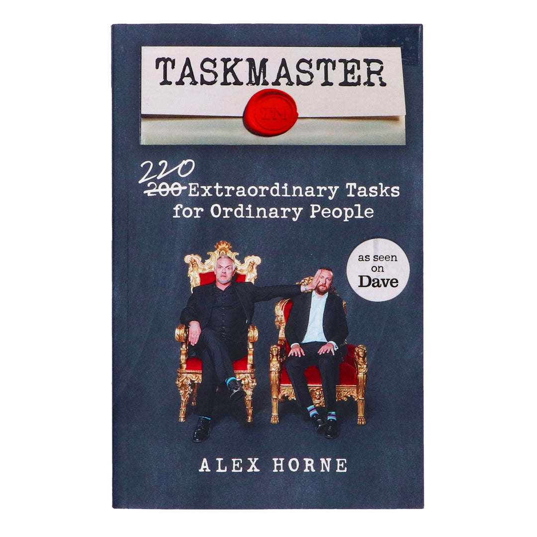 Taskmaster by Alex Horne: 220 Extraordinary Tasks for Ordinary People - Non Fiction - Paperback