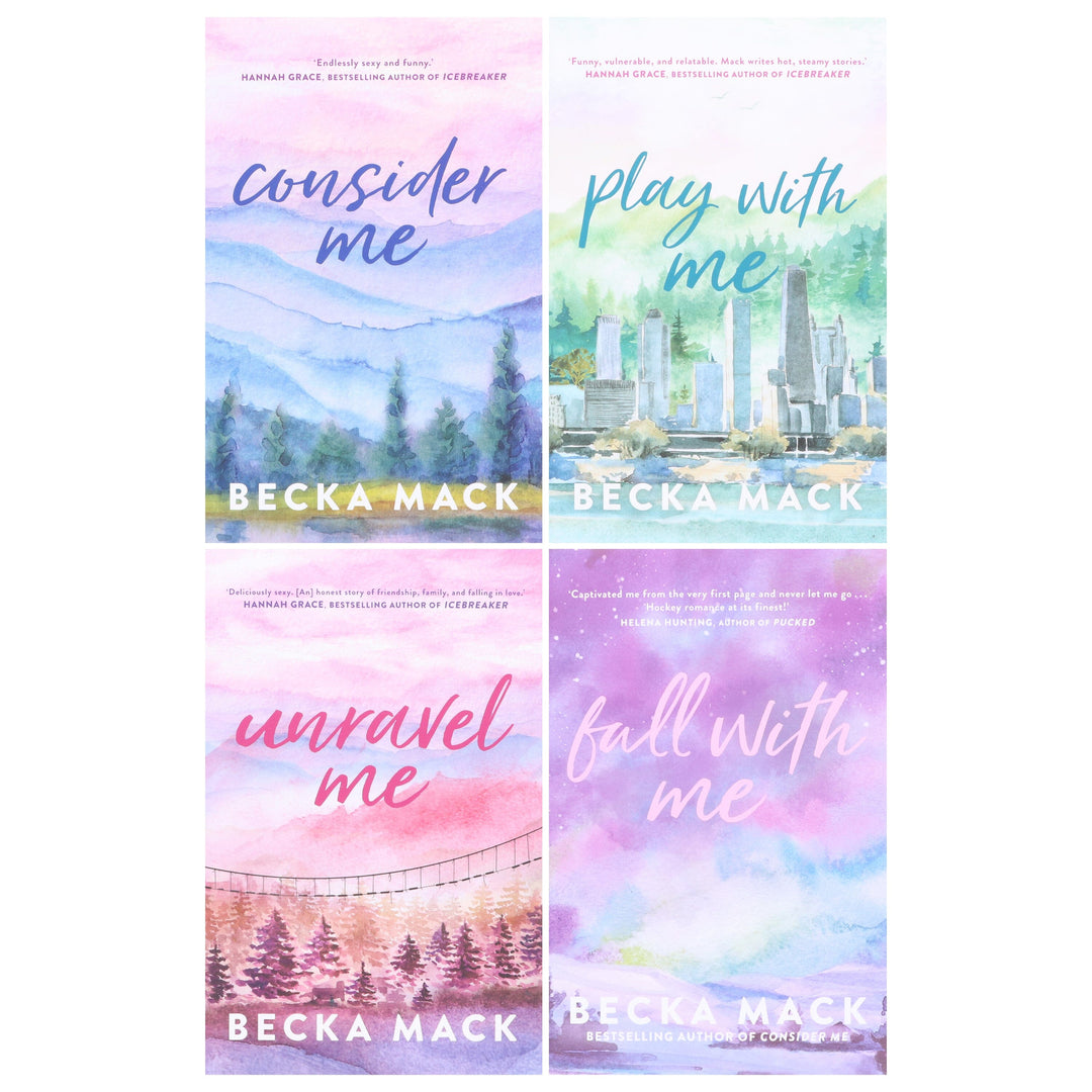 Playing For Keeps Series by Becka Mack 4 Books Collection - Fiction - Paperback