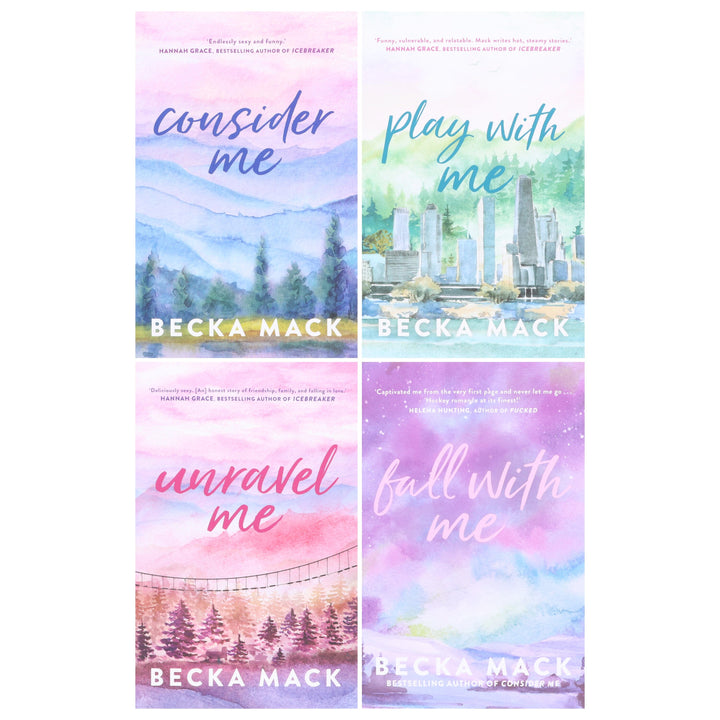 Playing For Keeps Series by Becka Mack 4 Books Collection - Fiction - Paperback