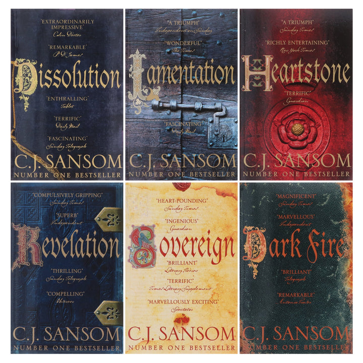Shardlake Series By C J Sansom 6 Books Collection Set - Fiction - Paperback