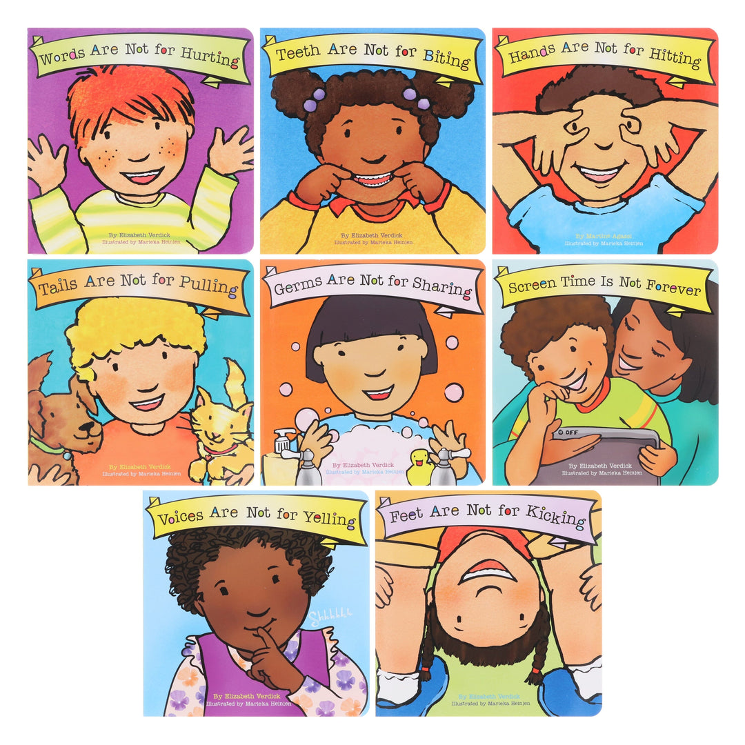 Best Behavior Series by Elizabeth Verdick & Martine Agassi 8 Books Collection Set - Ages 1-4 - Board Book