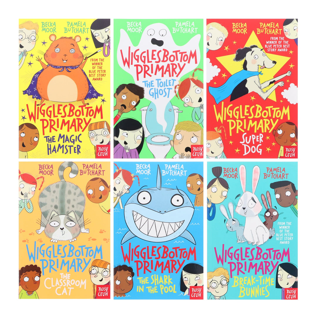 Wigglesbottom Primary Series by Pamela Butchart: 6 Books Collection Set - Ages 7-9 - Paperback 7-9 Nosy Crow Ltd