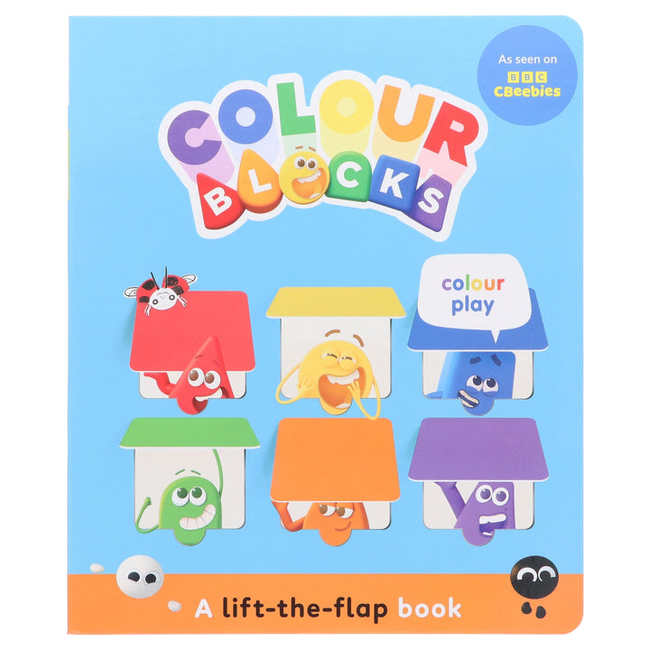 Colourblocks Colour Play: A Lift-the-Flap Book By Sweet Cherry Publishing - Ages 3-5 -  Board book