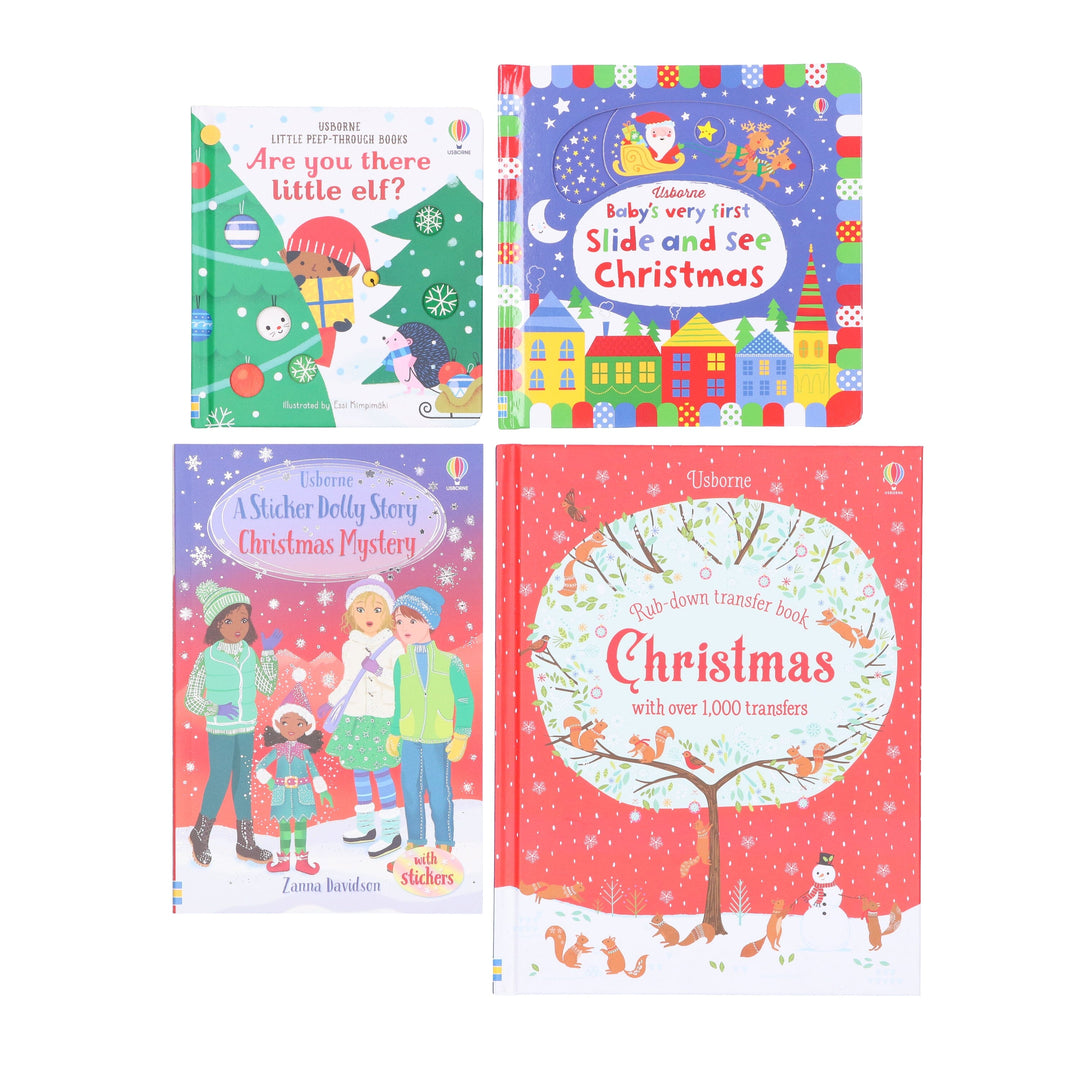 Usborne Christmas Collection by Various Contributors : 4 Books Set - Ages 5+ - Hardback/Paperback