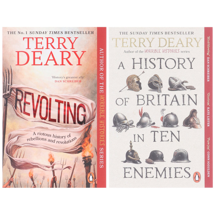 Terry Deary Collection 2 Books Set - Non Fiction - Paperback