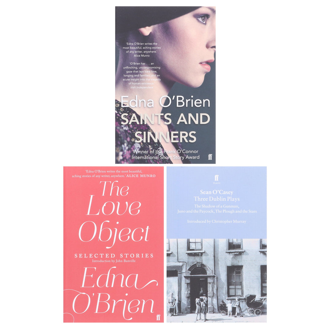 Sean O'Casey & Edna O'Brien Collection 3 Books Set - Fiction - Paperback
