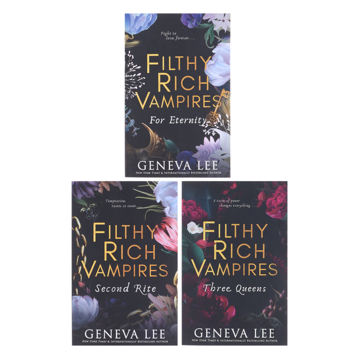 Filthy Rich Vampires Series (Book 2-4) By Geneva Lee 3 Books Collection Set - Fiction - Paperback