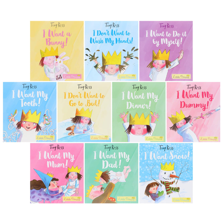 The Little Princess Collection by Tony Ross 10 Picture Books Set - Ages 3+ - Paperback