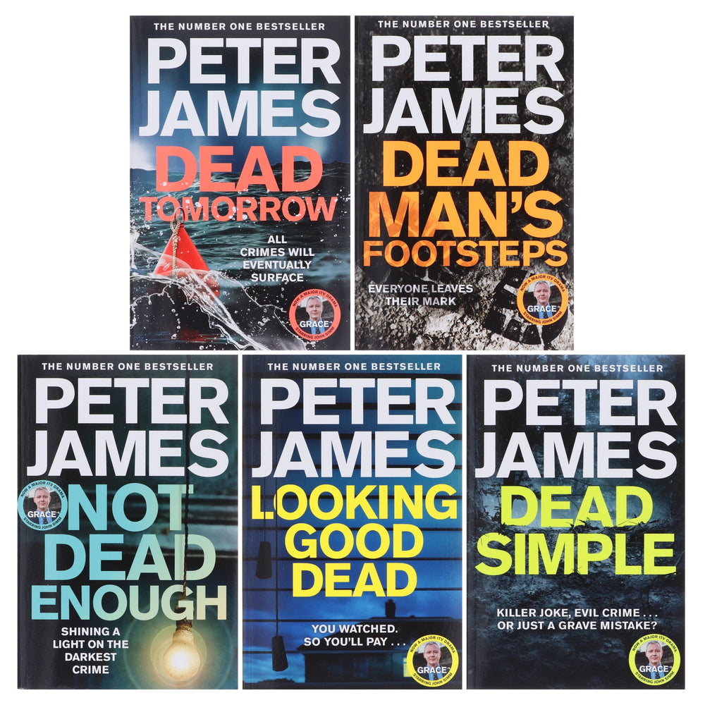 Roy Grace Series (Book 1-5) By Peter James 5 Books Collection Set - Fiction - Paperback Fiction Pan Macmillan