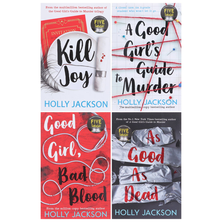 A Good Girl’s Guide To Murder Series By Holly Jackson 4 Books Collection Box Set - Ages 14+ - Paperback