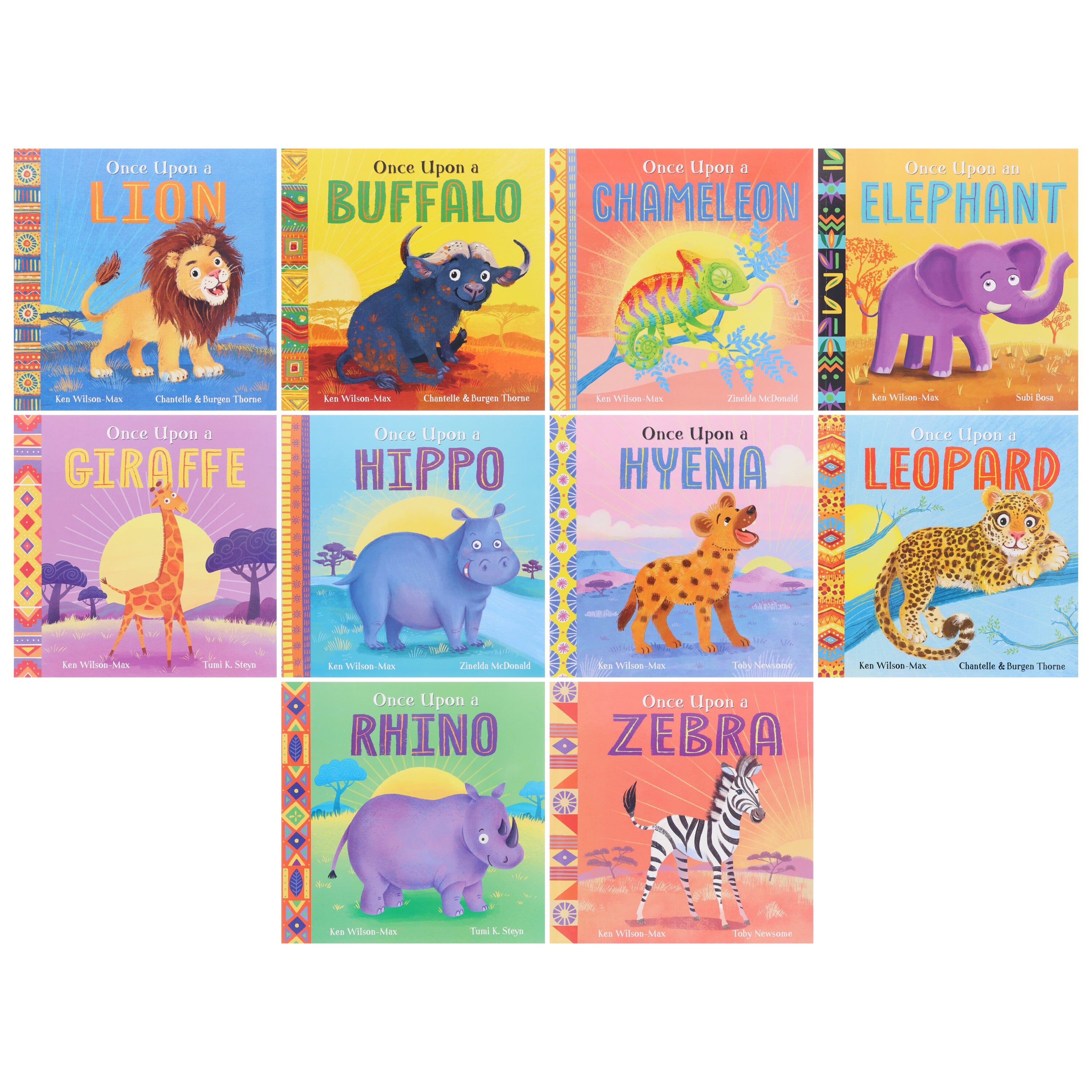 African Stories: Once Upon Animals Series By Ken Wilson-Max: 10
