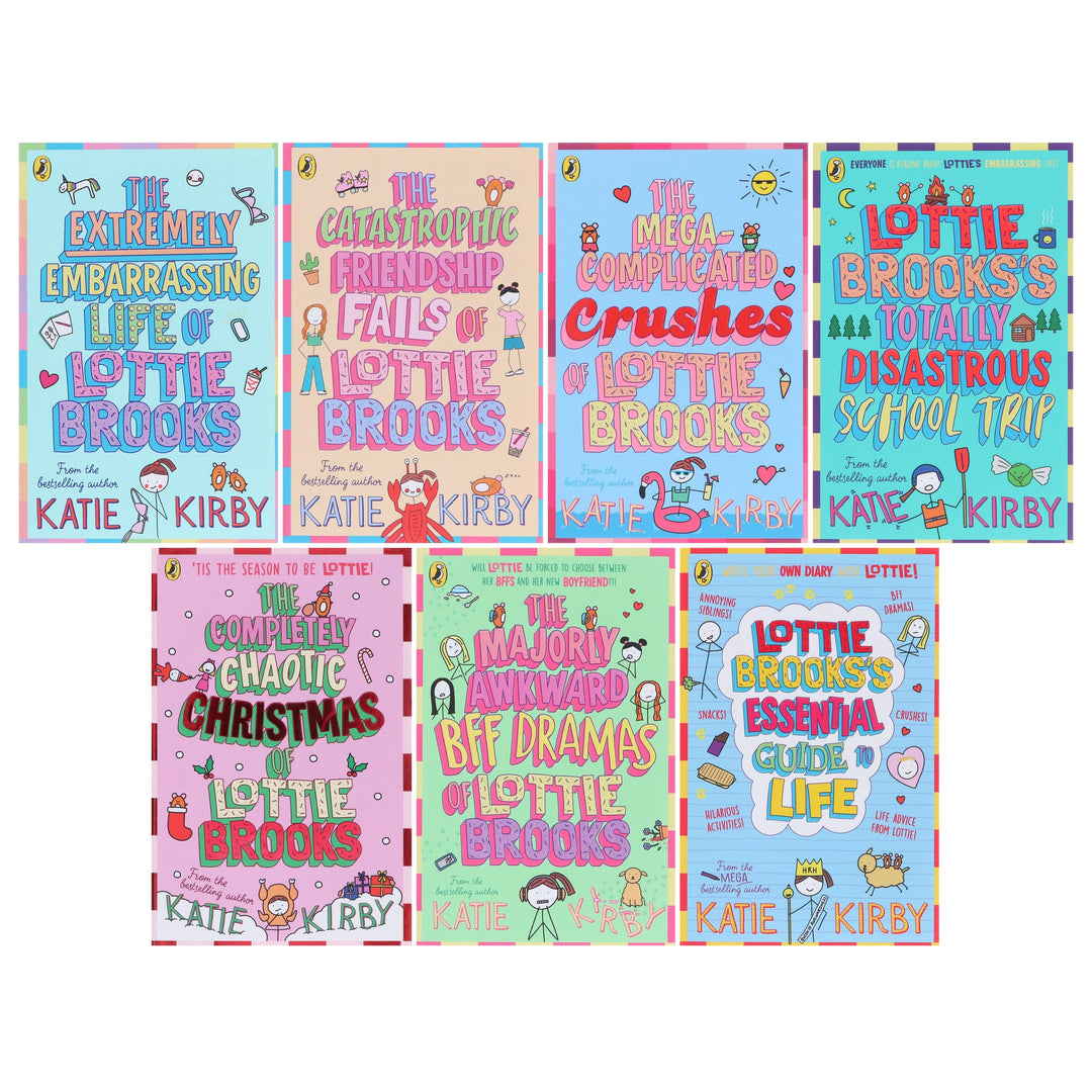 Lottie Brooks Series By Katie Kirby 7 Books Collection Set - Ages 9-12 - Paperback