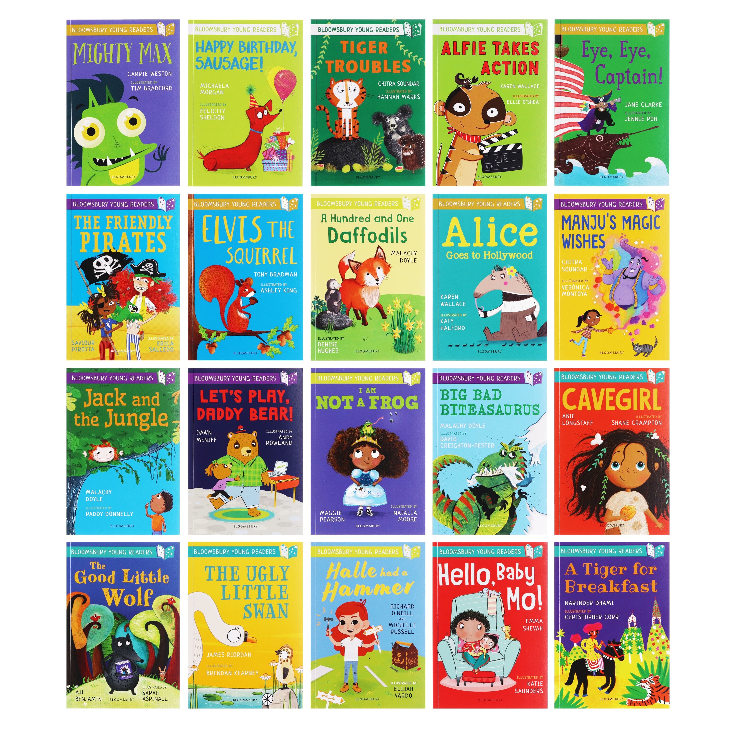 My Young Readers Library 20 Books Collection Box Set By Bloomsbury