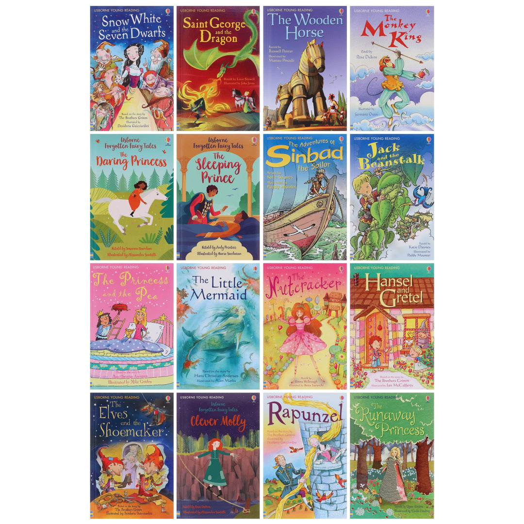 Usborne My Second Reading Library (Level 3, 4 & Series One) 50 Books Box Set - Ages 5-7 - Paperback 5-7 Usborne Publishing Ltd