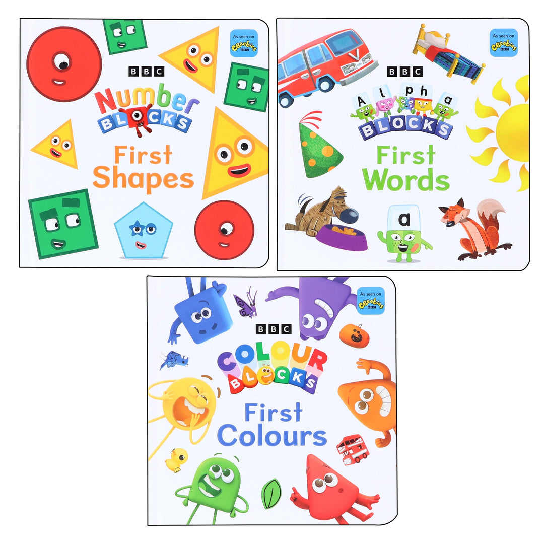 Numberblocks, Alphablocks and Colourblocks First Collection 3 Books Set - Ages 2-5 - Board Book