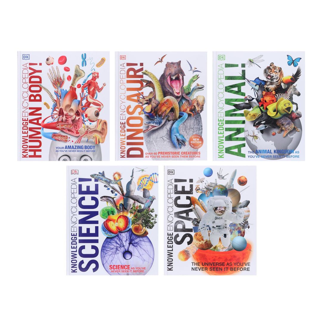 Knowledge Encyclopedias Collection By DK: 5 Books Set - Ages 9-12 - Hardback