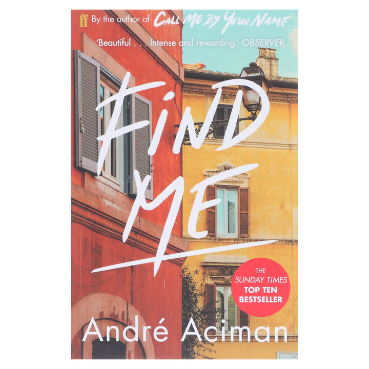 Find Me by André Aciman - Fiction - Paperback