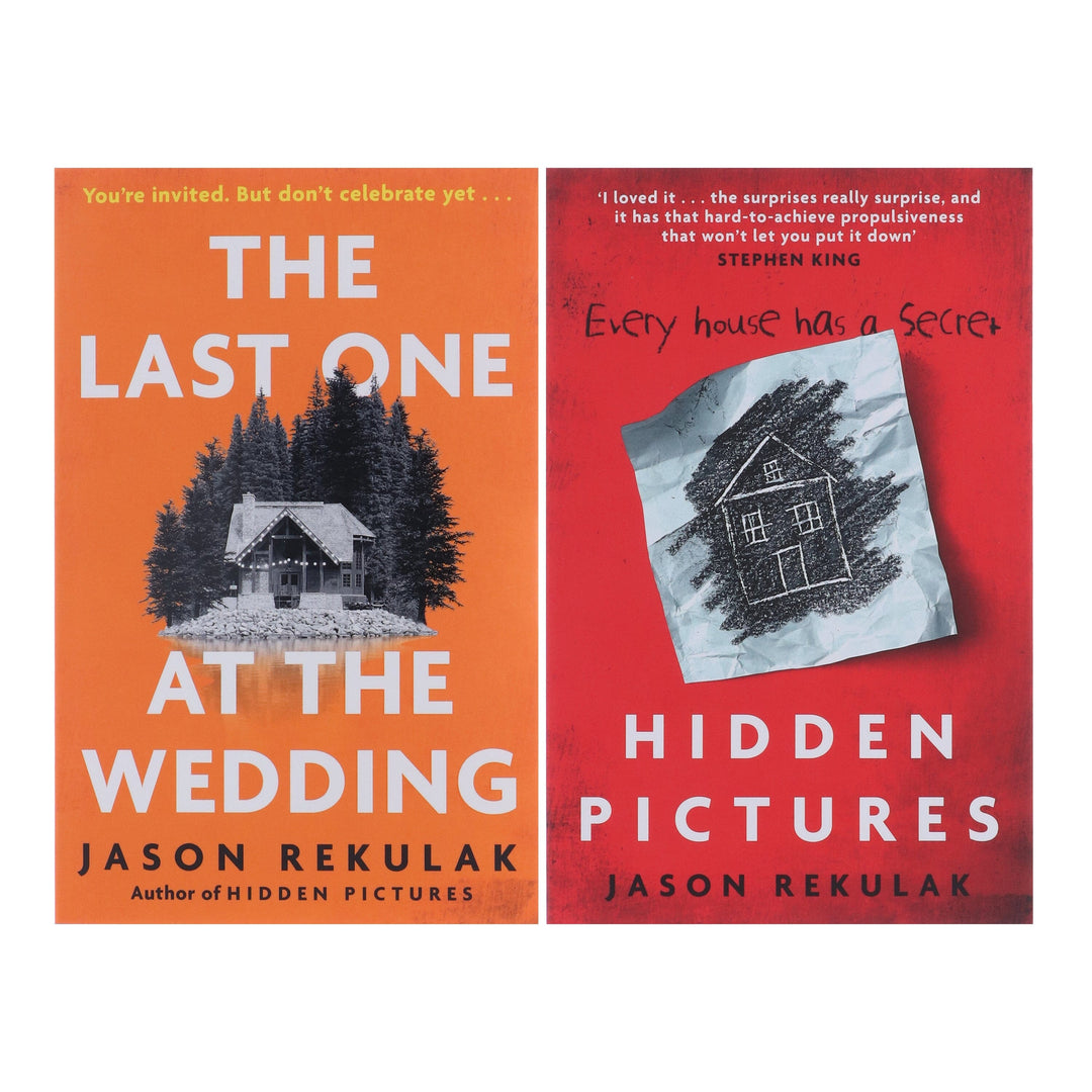 Jason Rekulak Collection (Hidden Pictures & The Last One at the Wedding) 2 Books Set - Fiction - Paperback