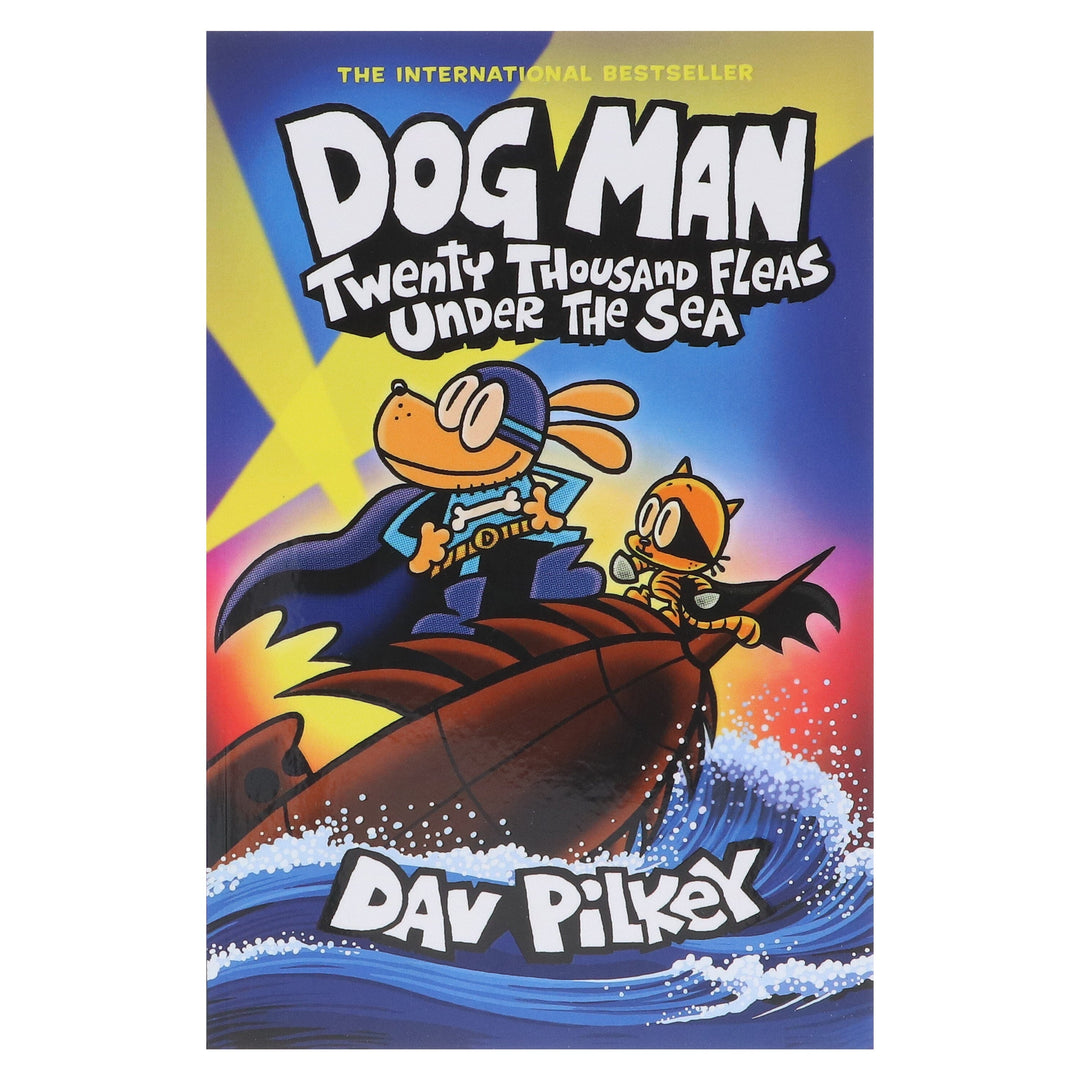 Dog Man 11: Twenty Thousand Fleas Under the Sea by Dav Pilkey - Ages 6-12 - Paperback