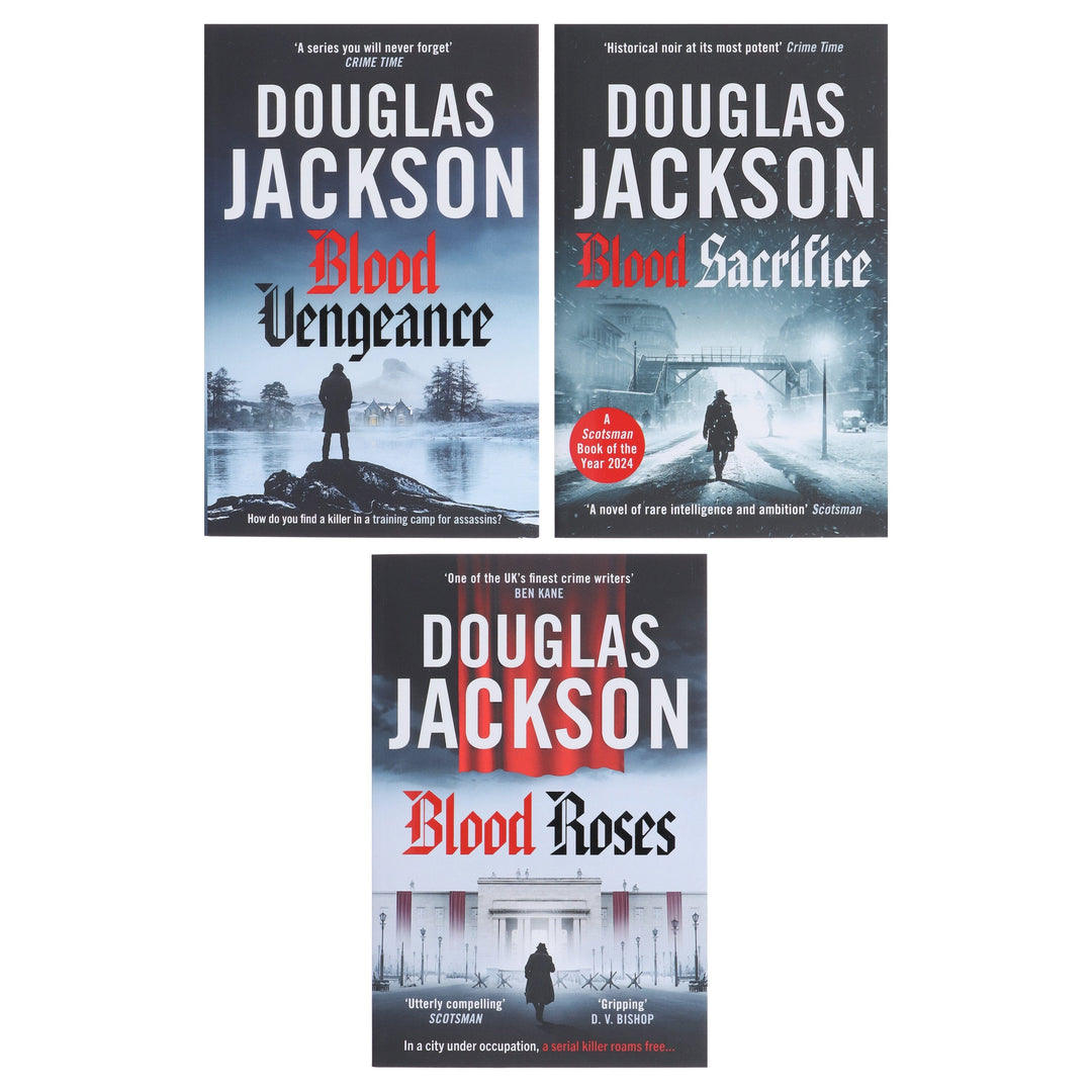 The Warsaw Quartet Series by Douglas Jackson 3 Books Collection Set - Fiction - Paperback