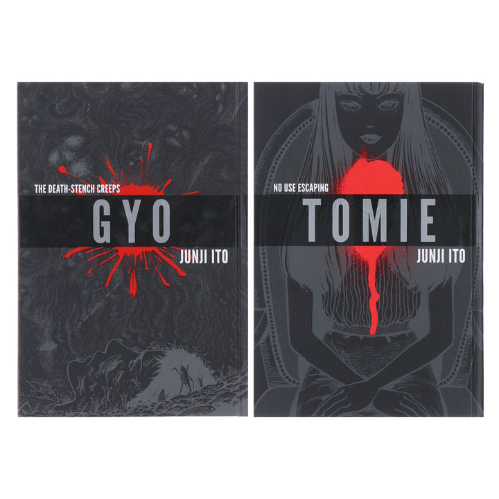 Junji Ito Collection (Gyo & Tomie) 2 Books Deluxe Edition Set - Manga - Hardback