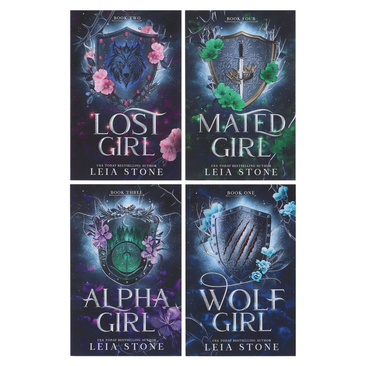 Wolf Girl Series by Leia Stone 4 Books Collection Set - Ages 14-18 - Paperback