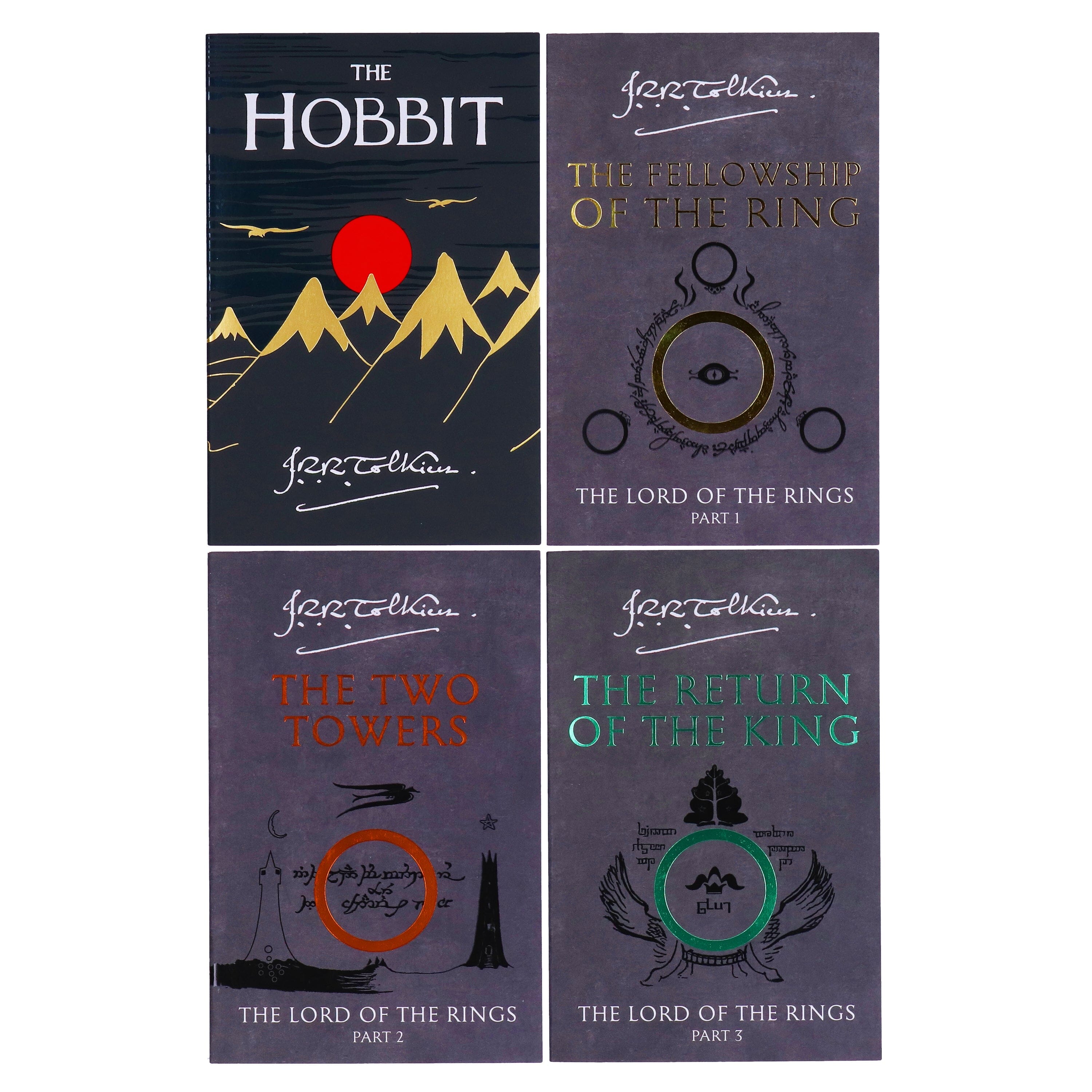 The Hobbit by J.R.R Tolkien 4 Books Film Cover – American Bookworm