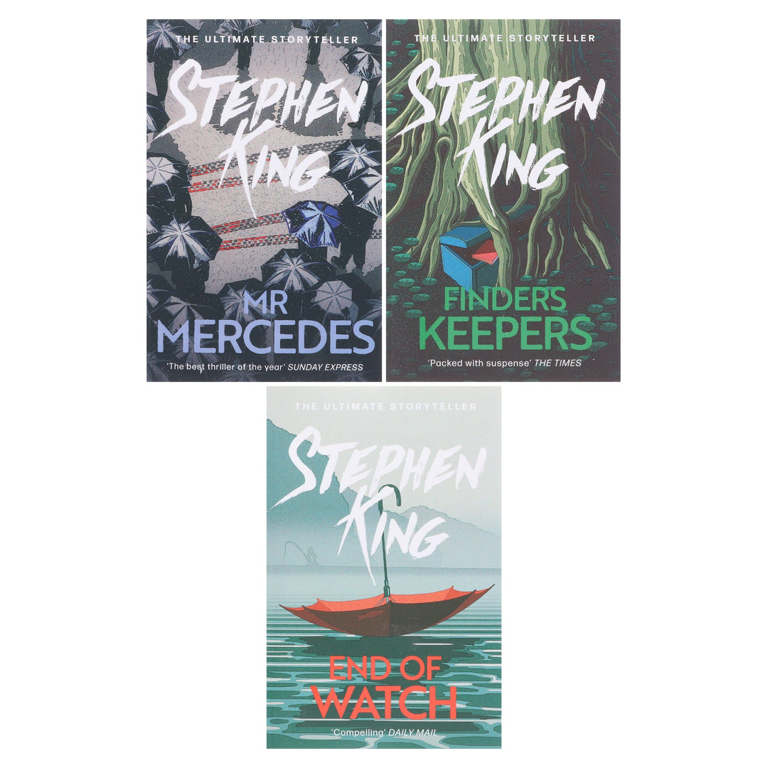 The Bill Hodges Trilogy by Stephen King 3 Books Collection Set - Fiction - Paperback