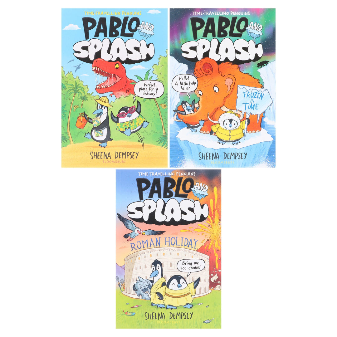 Pablo and Splash Graphic Novel Series by Sheena Dempsey Illustrated 3 Books Collection Set - Ages - 6-9 - Paperback