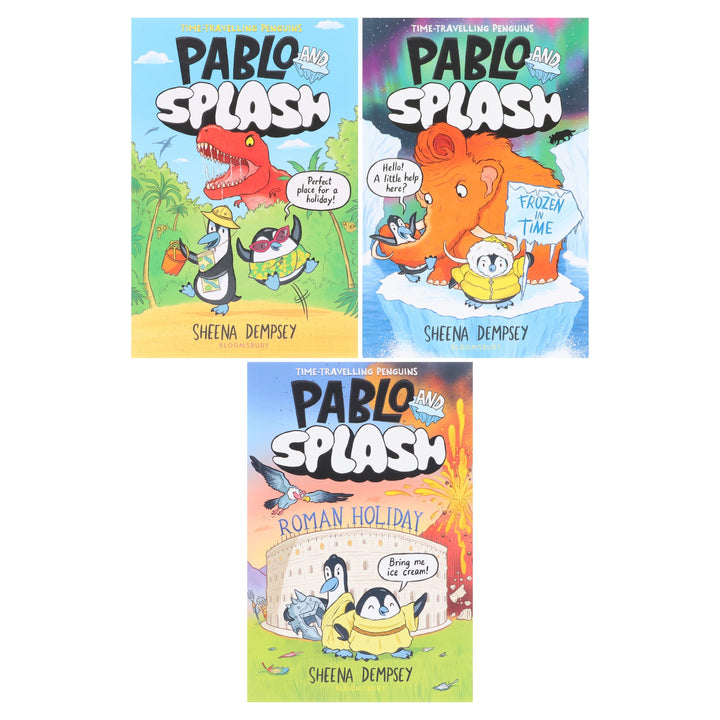 Pablo and Splash Graphic Novel Series by Sheena Dempsey Illustrated 3 Books Collection Set - Ages - 6-9 - Paperback