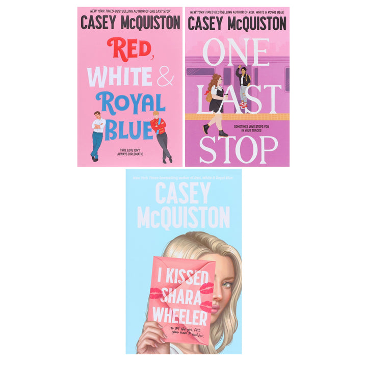 Red, White & Royal Blue by Casey McQuiston 3 Books Collection Set - Fiction - Paperback/Hardback