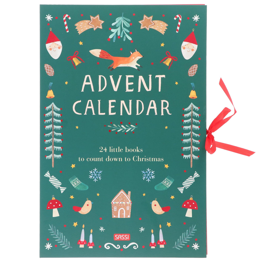 Advent Calendar by Alice Pasinetti 24 Little Books to Count down to Christmas - Ages 3+ - Hardback
