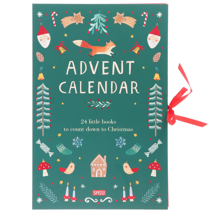 Advent Calendar by Alice Pasinetti 24 Little Books to Count down to Christmas - Ages 3+ - Hardback