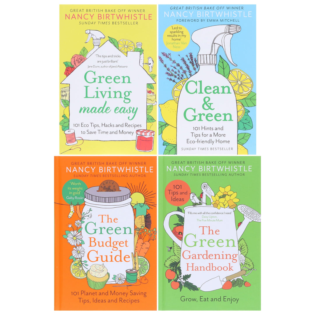 Nancy Birtwhistle Green Living 4 Books Collection Set - Non Fiction- Hardback/Paperback
