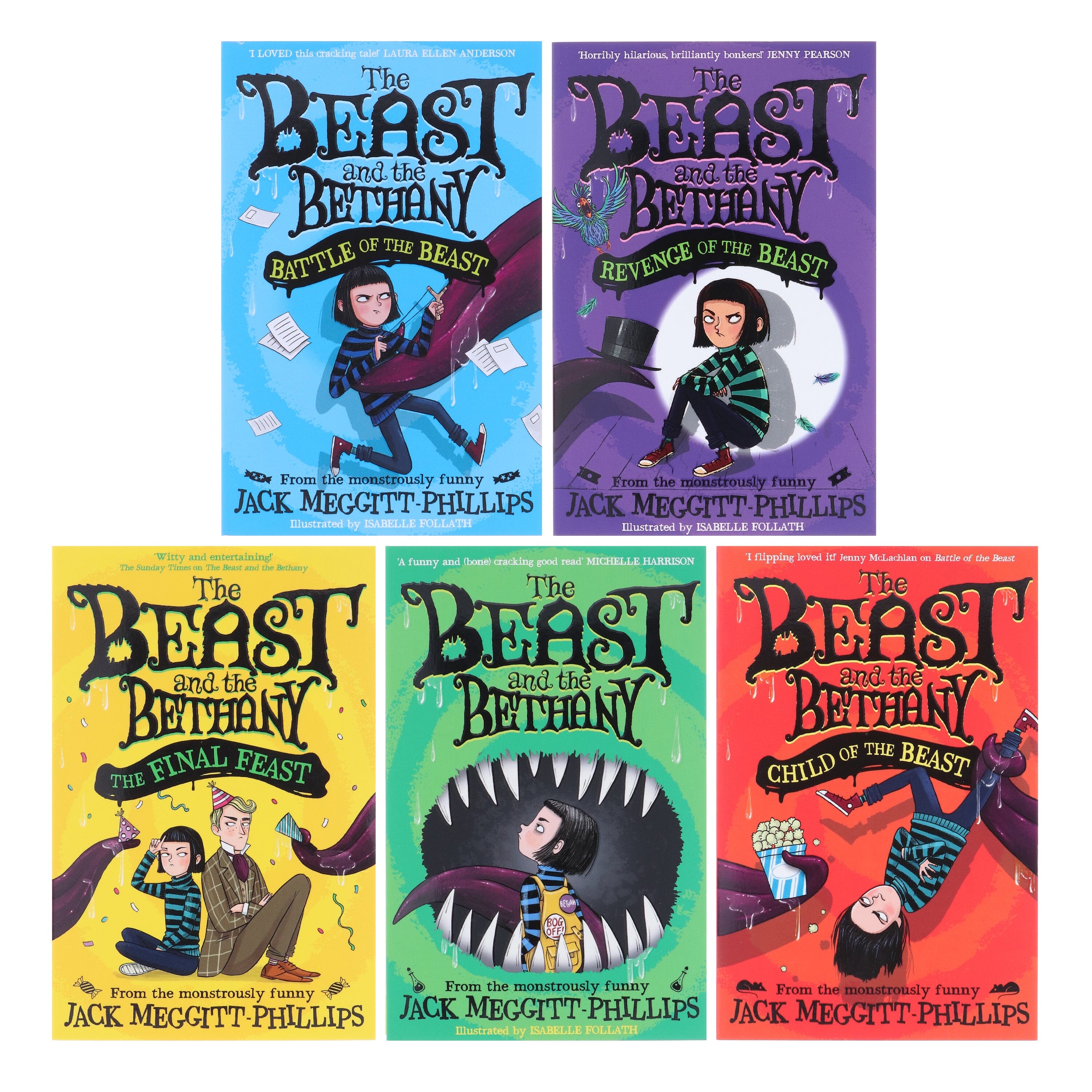 The Beast and the Bethany 5冊セット 英語絵本 The Beast and the Bethany Series By Jack Meggitt-Phillips