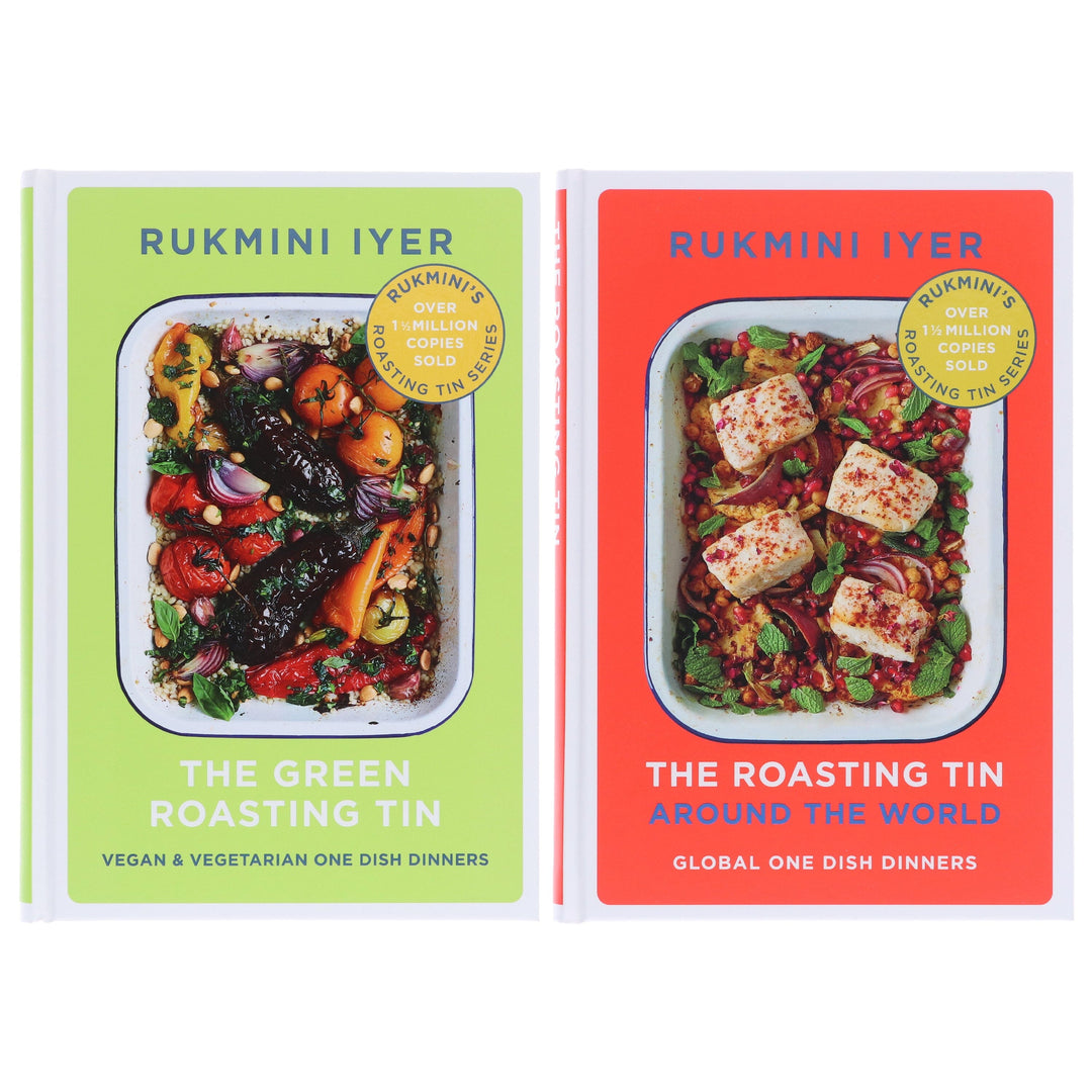 Rukmini Iyer Collection 2 Books Set (The Green Roasting Tin & The Roasting Tin Around the World) - Non Fiction - Hardback
