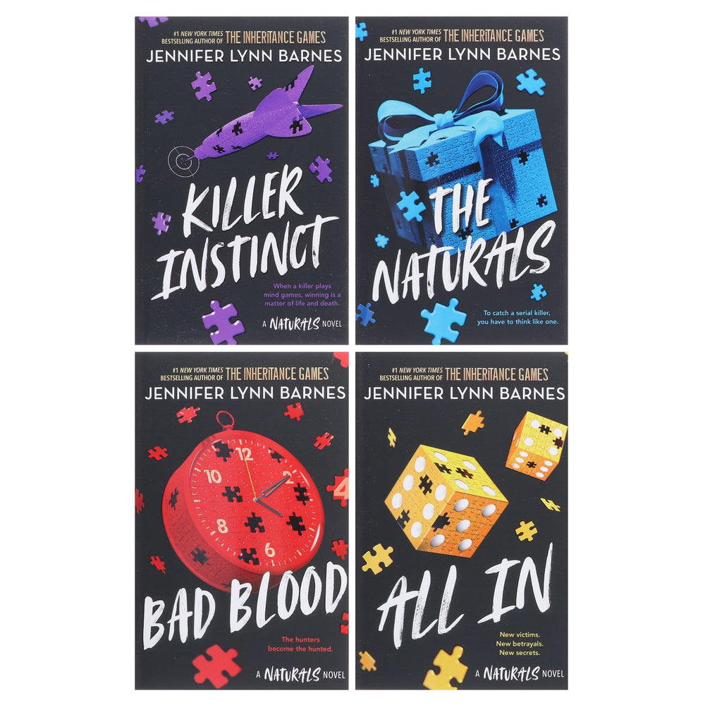 The Naturals Series By Jennifer Lynn Barnes 4 Books Collection Complete Box Set - Ages 12+ - Paperback Fiction Hachette