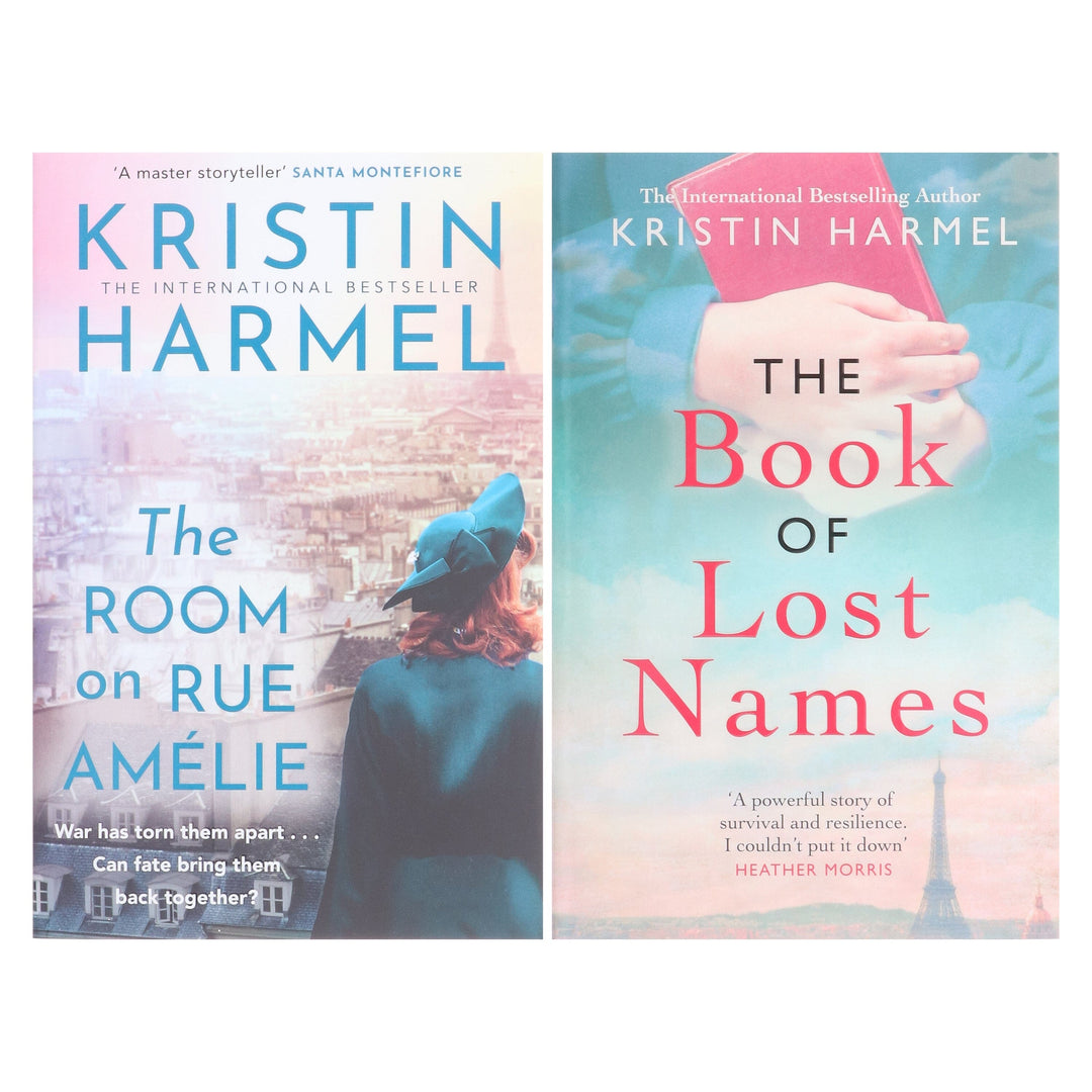 Kristin Harmel Collection (The Room on Rue Amelie & The Book of Lost Names) 2 Books Set - Fiction - Paperback
