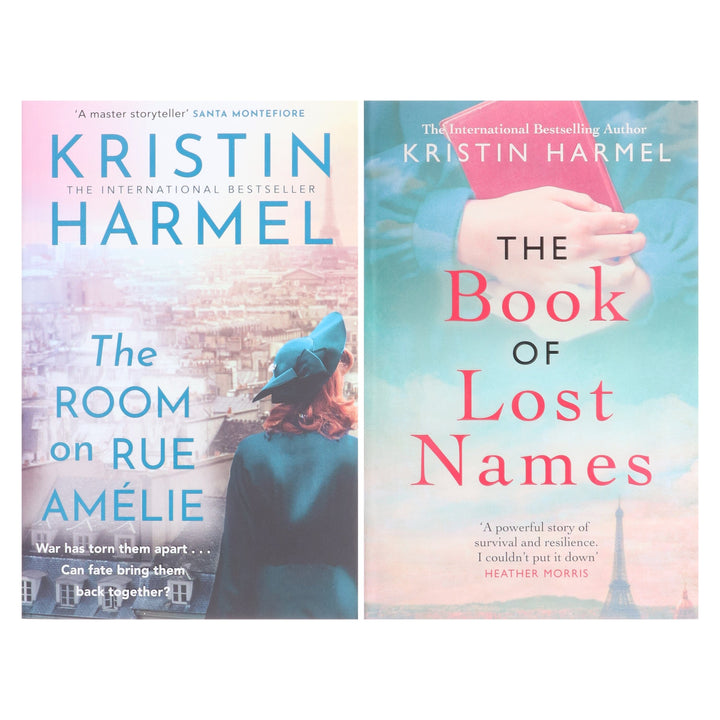Kristin Harmel Collection (The Room on Rue Amelie & The Book of Lost Names) 2 Books Set - Fiction - Paperback