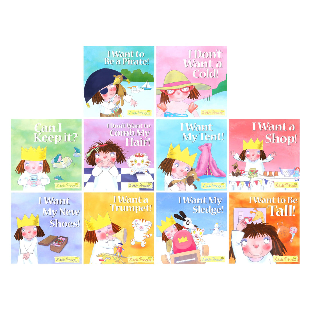 Little Princess Adventure Collection by Tony Ross 10 Picture Books Set - Ages 3+ - Paperback