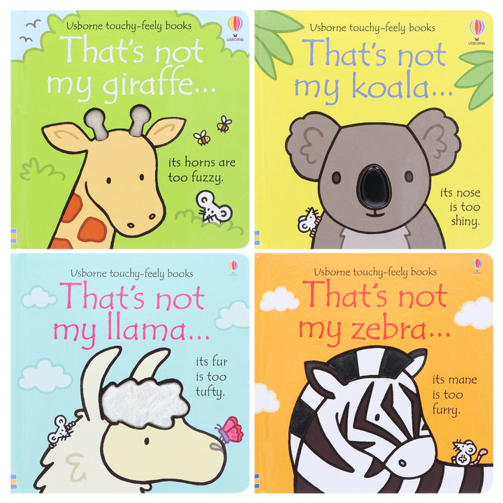 That's not my zoo... Box Set 4 Books Collection by Fiona Watt & Rachel Wells - Ages 0-5 - Board Book 0-5 Usborne Publishing Ltd