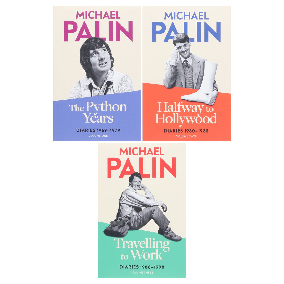 Michael Palin Diaries (Volume 1-3) Collection 3 Books Set - Non Fiction - Paperback