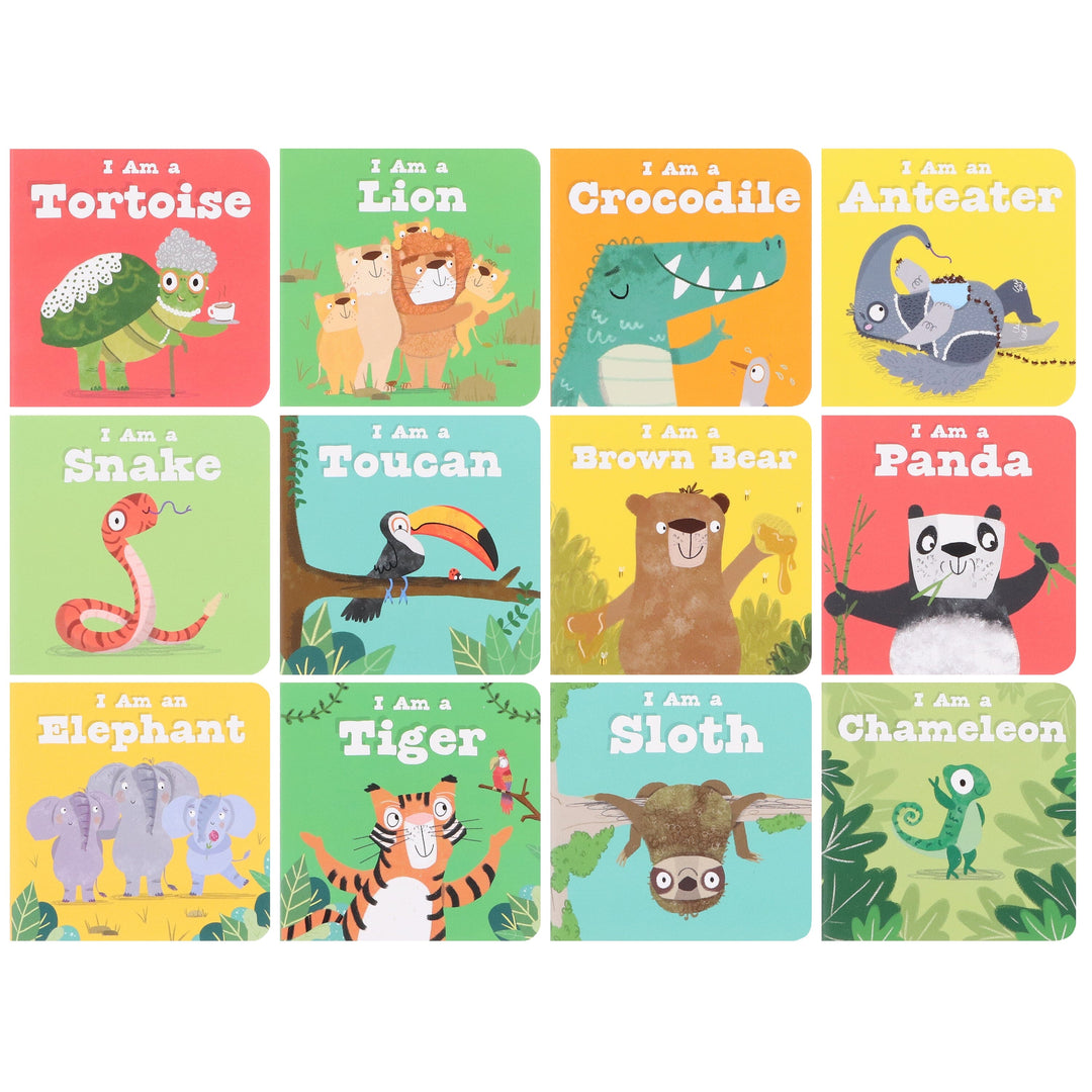 A Case of Wild Animals by Sweet Cherry Publishing 12 Books Collection Box Set - Ages 3-5 - Board Book