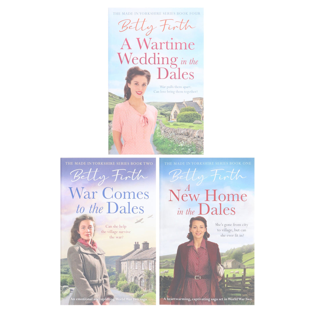 Made in Yorkshire Series by Betty Firth 3 Books Collection Set - Fiction - Paperback