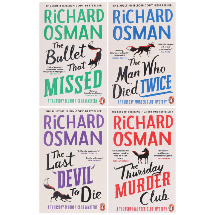 Thursday Murder Club by Richard Osman 4 Books Collection Set - Fiction - Paperback