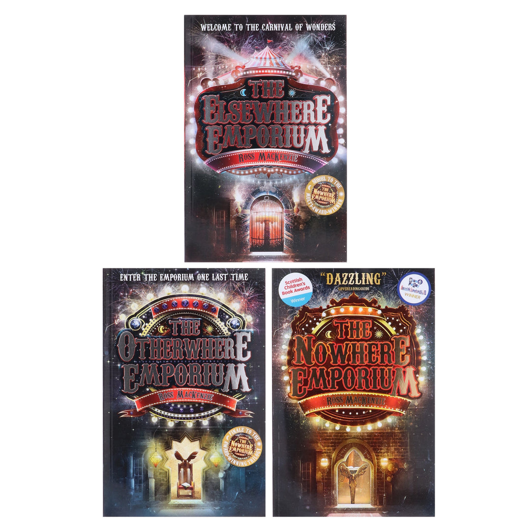The Nowhere Emporium by Ross MacKenzie 3 Books Collection Set - Age 8-12 - Paperback