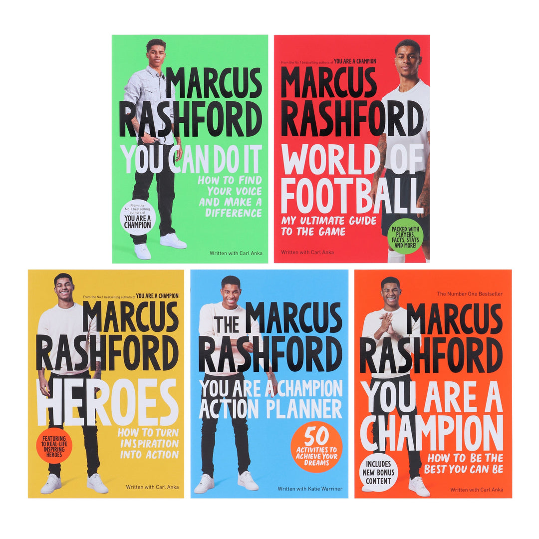 Marcus Rashford's You Can Do It: 5 Books Collection Set - Ages 10-14 - Paperback