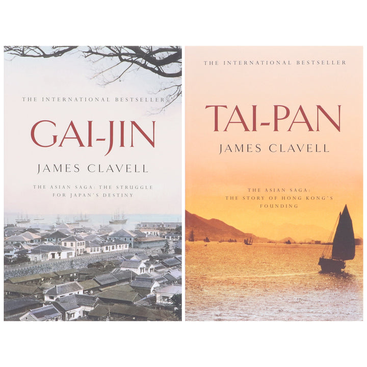 Shogun by James Clavell: The Asian Saga 2 Books Collection Set - Fiction - Paperback Fiction Hachette