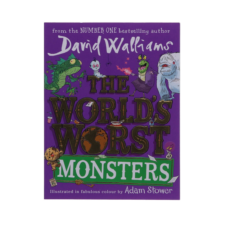 The World’s Worst Monsters (Illustrated) by David Walliams - Ages 7-12 - Paperback