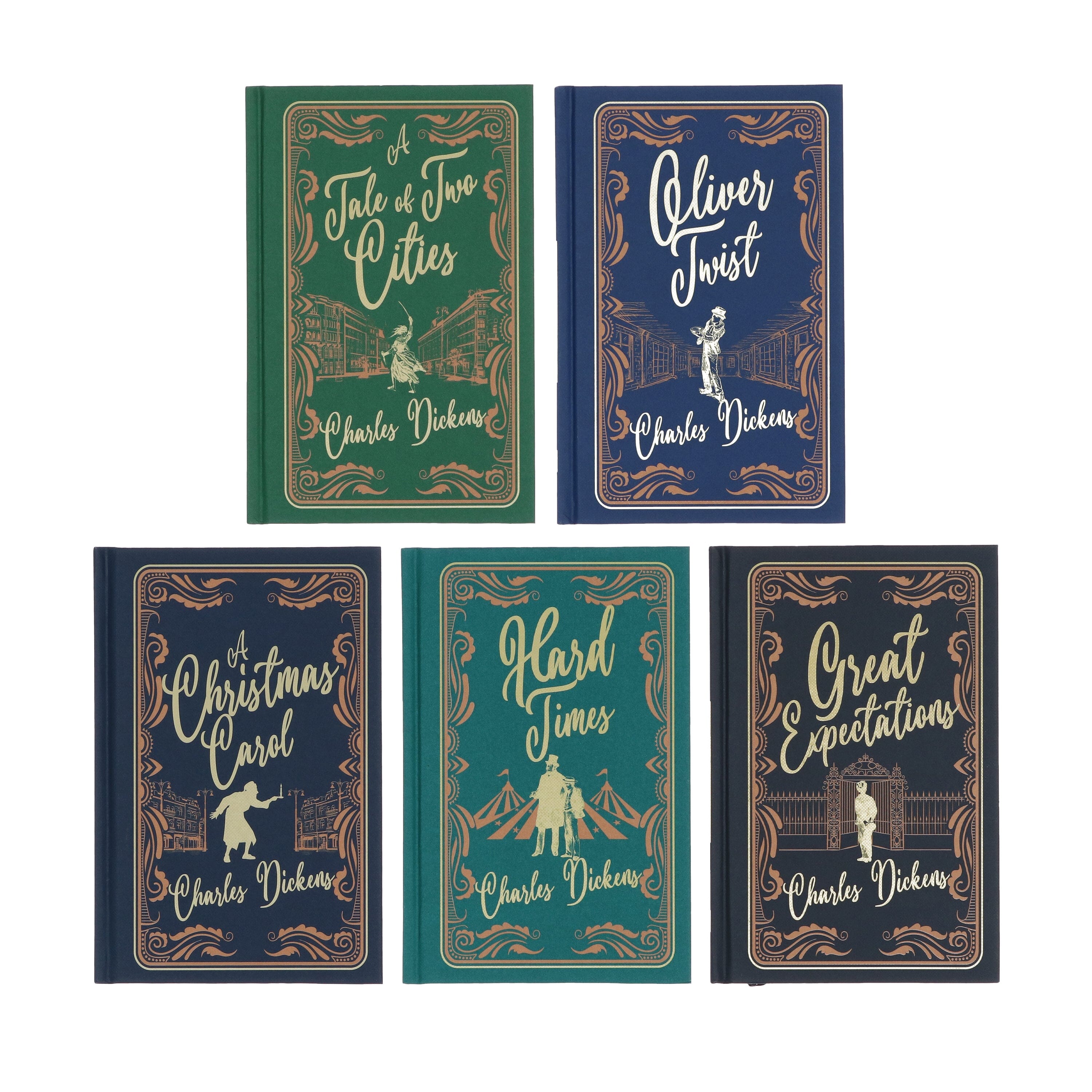 Major Works of Charles Dickens 5 Books Box Set – American Bookworm